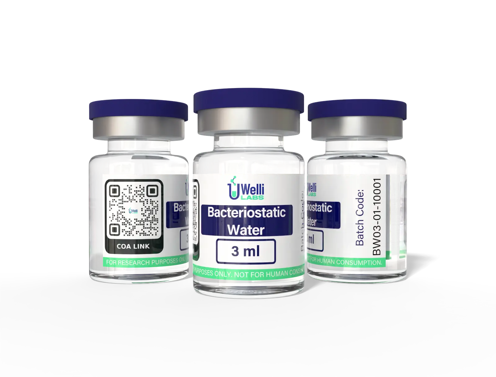 BACTERIOSTATIC WATER 3ML - Image 2